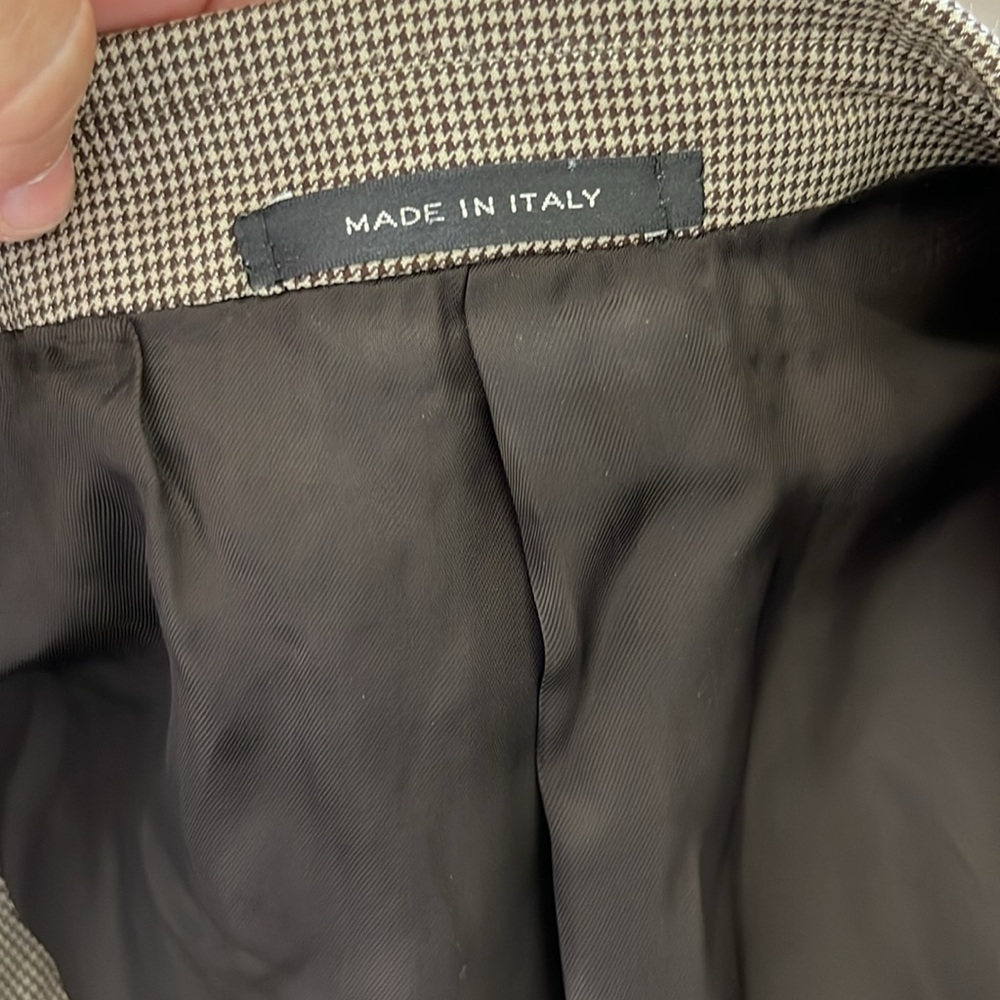 Ralph Lauren Black Label Nigel Houndstooth 28th Notch Blazer - Picture 7 of 9